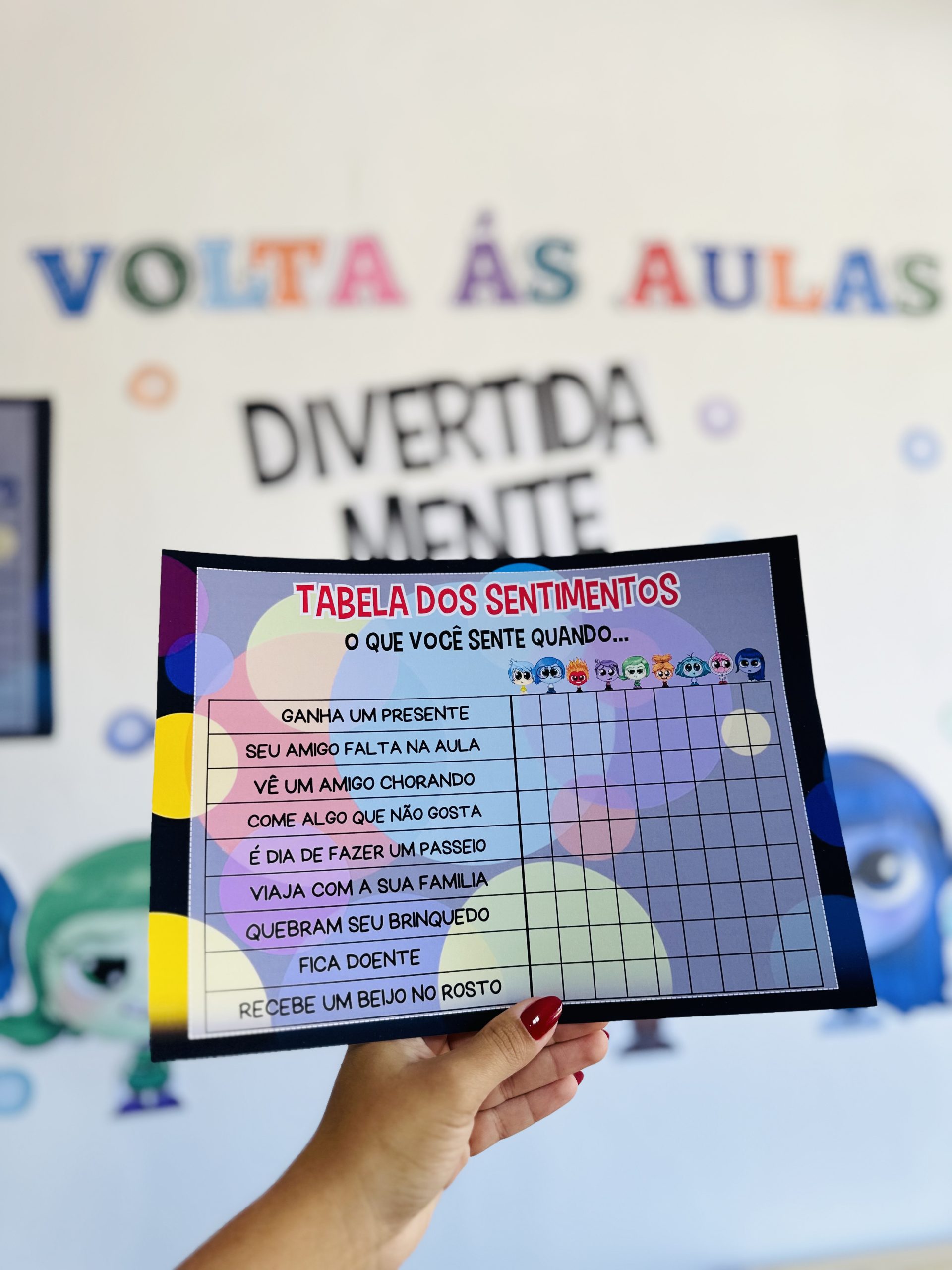 PAINEL VOLTA ÀS AULAS DIVERTIDA MENTE Rai Corujinha Recursos