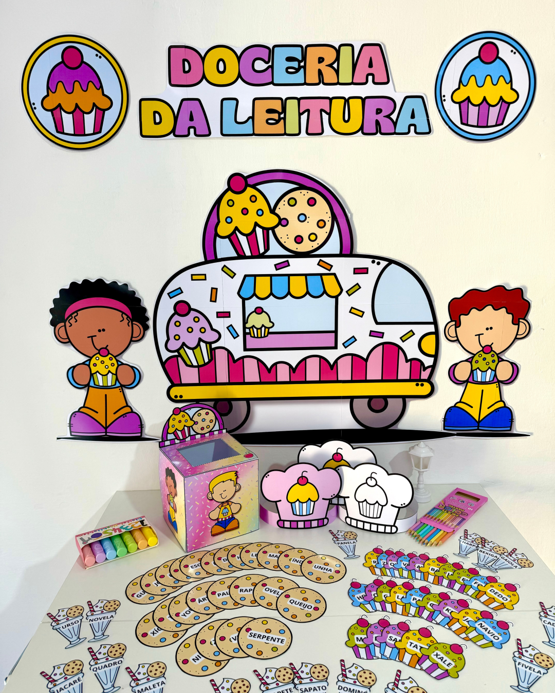 Kit Doceria da Leitura