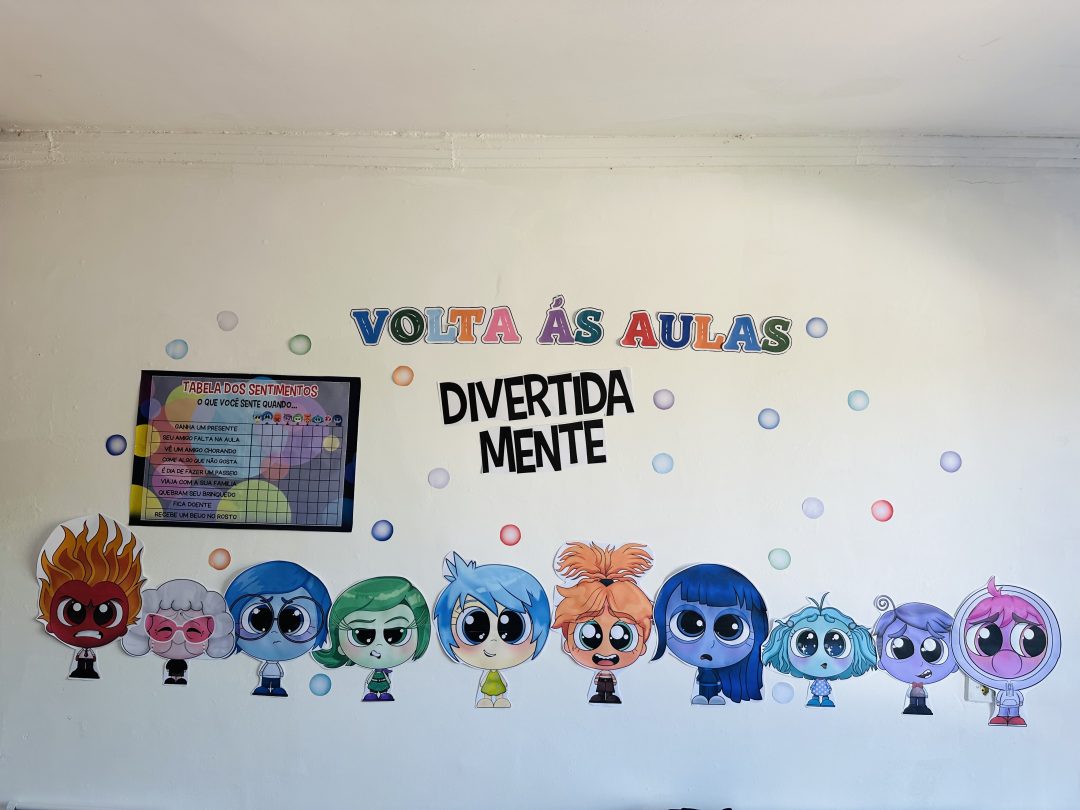 PAINEL VOLTA ÀS AULAS DIVERTIDA MENTE - Imagem 2