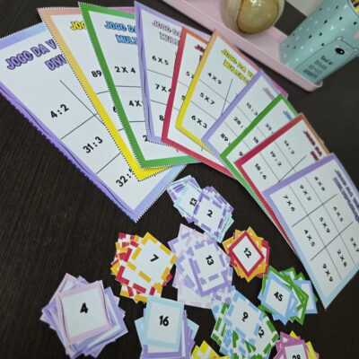 JOGO DA VELHA MULTIPLICAÇÃO E DIVISÃO