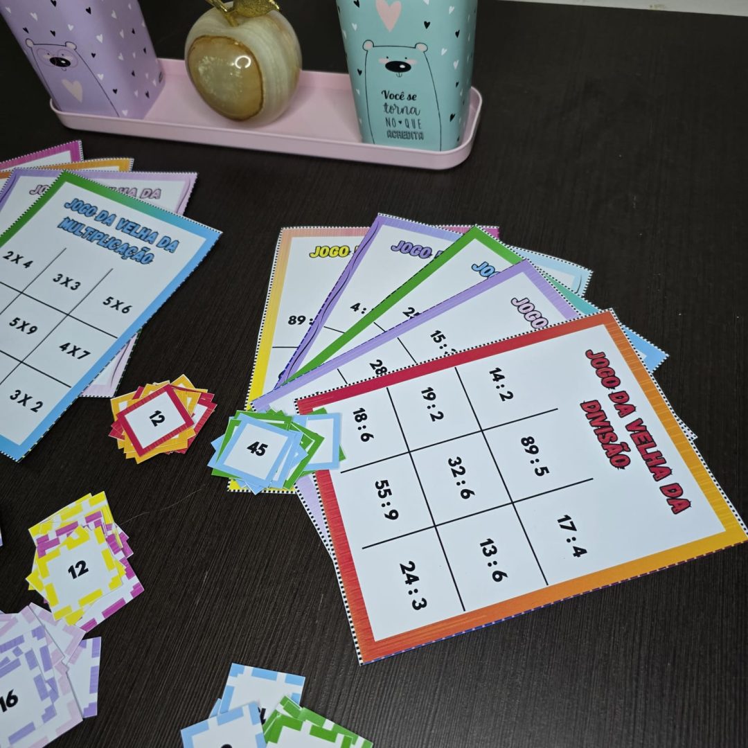 JOGO DA VELHA MULTIPLICAÇÃO E DIVISÃO - Imagem 3