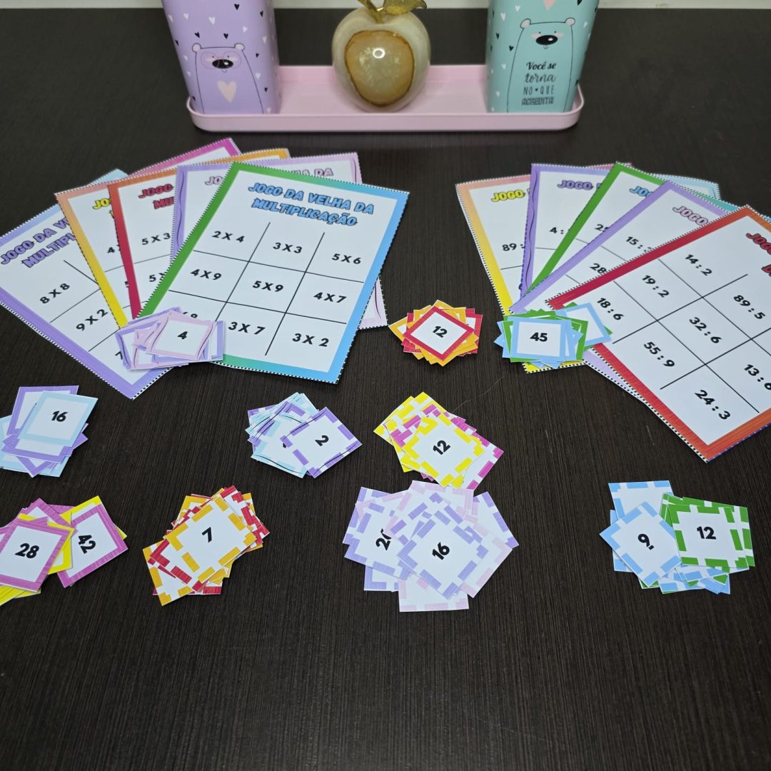 JOGO DA VELHA MULTIPLICAÇÃO E DIVISÃO - Imagem 2
