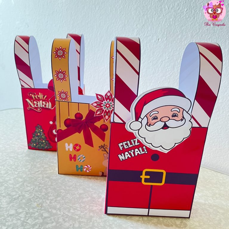 KIT SACOLINHAS DE NATAL
