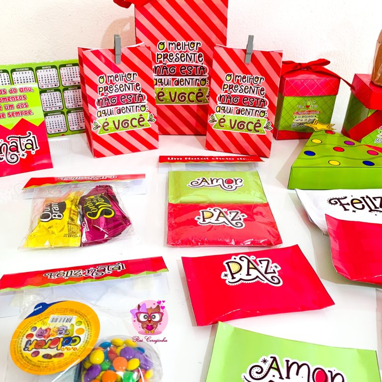 KIT LEMBRANCINHAS DE NATAL