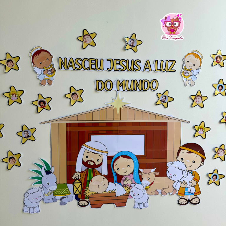 Painel de Natal Cristão