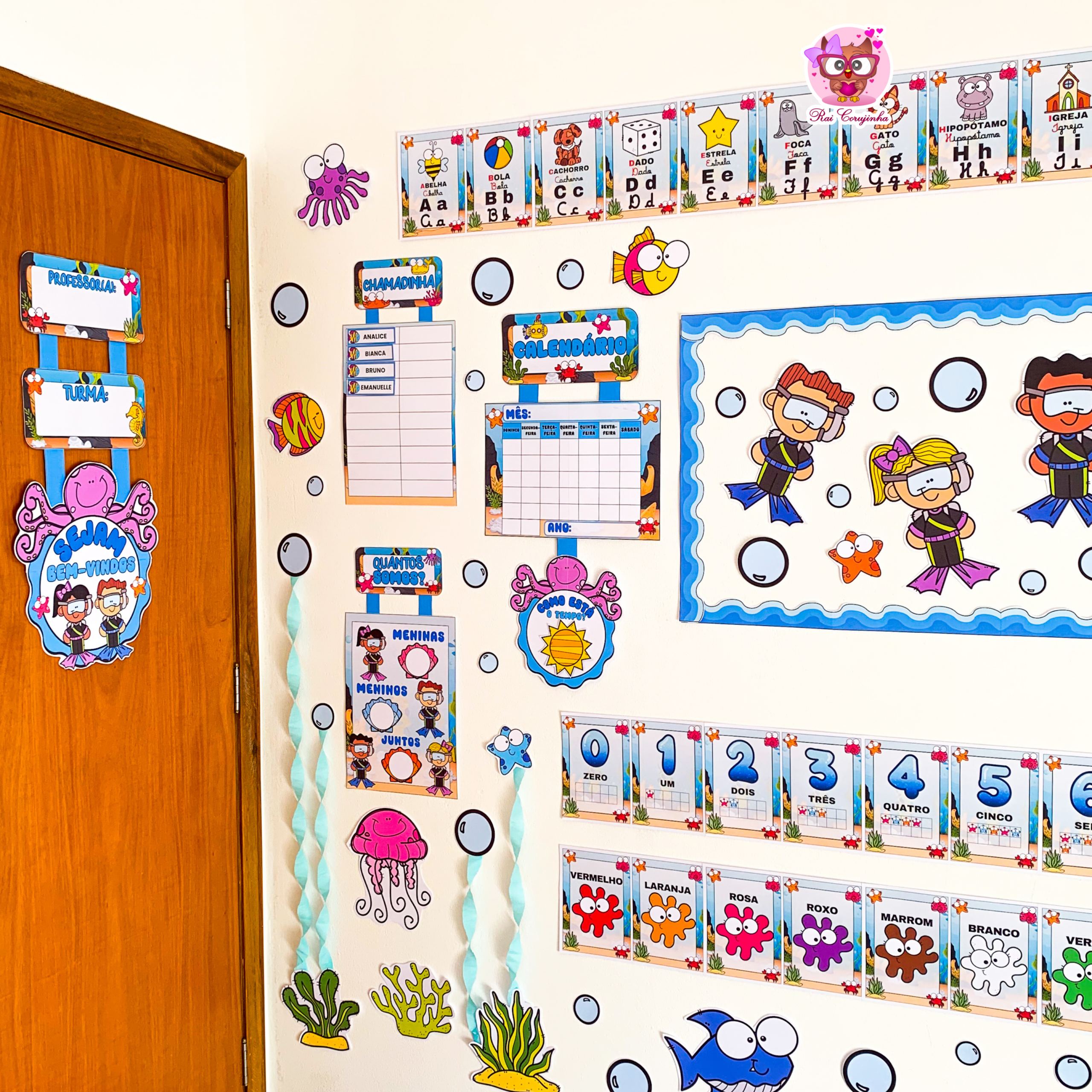 KIT SALA FUNDO DO MAR 2 - Imagem 2