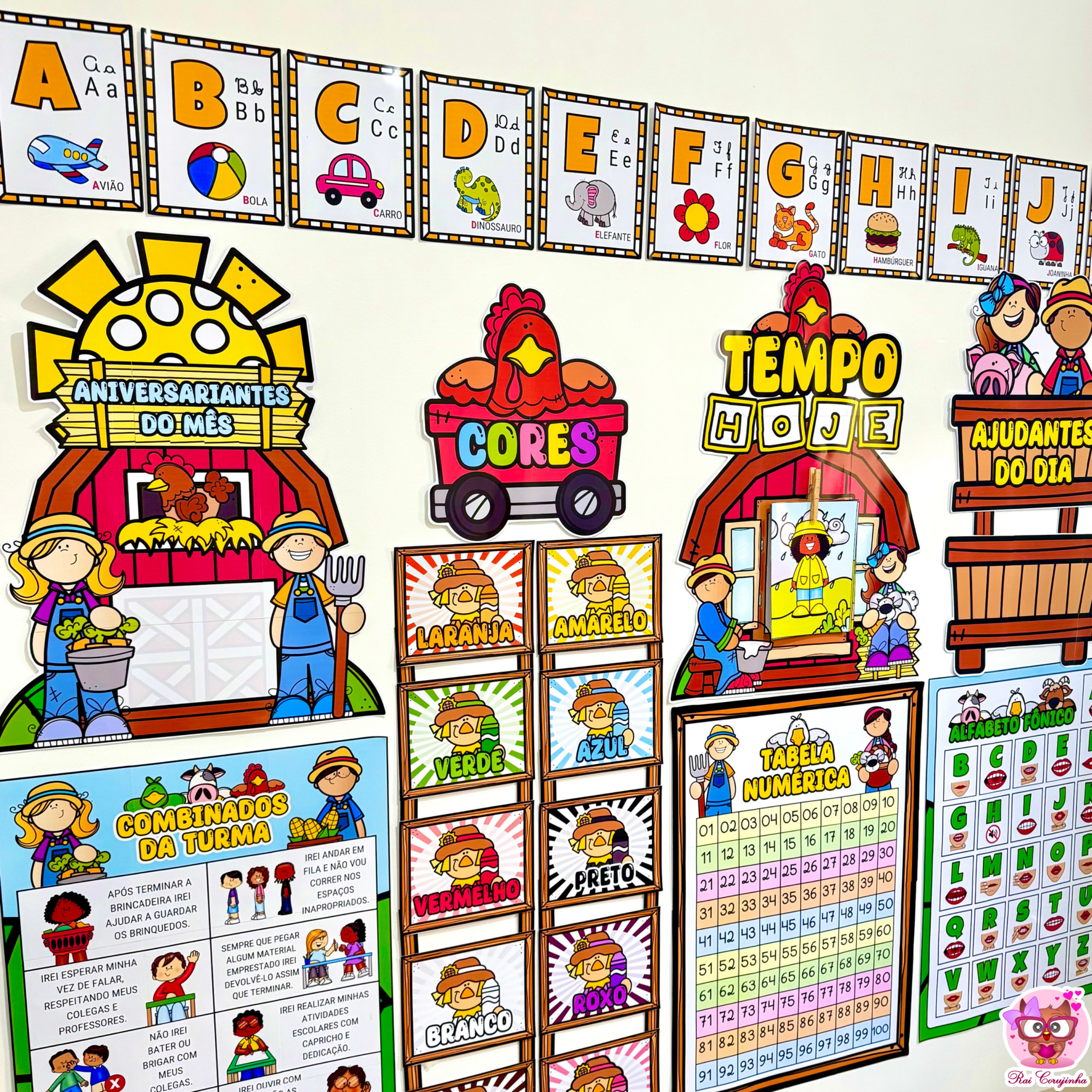 KIT SALA FAZENDINHA 2 - Imagem 4