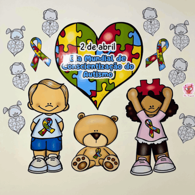 KIT DIA MUNDIAL DE CONSCIENTIZAÇÃO DO AUTISMO