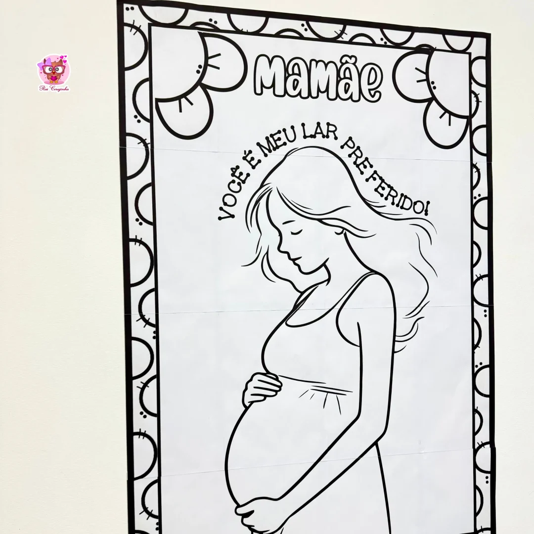 CARTAZ COLABORATIVO DIA DAS MÃES