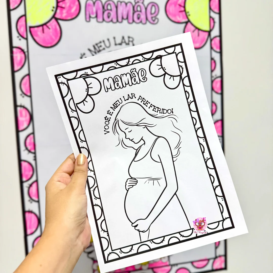 CARTAZ COLABORATIVO DIA DAS MÃES