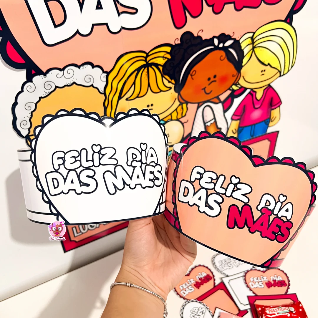 PAINEL + LEMBRANCINHAS DIA DAS MÃES