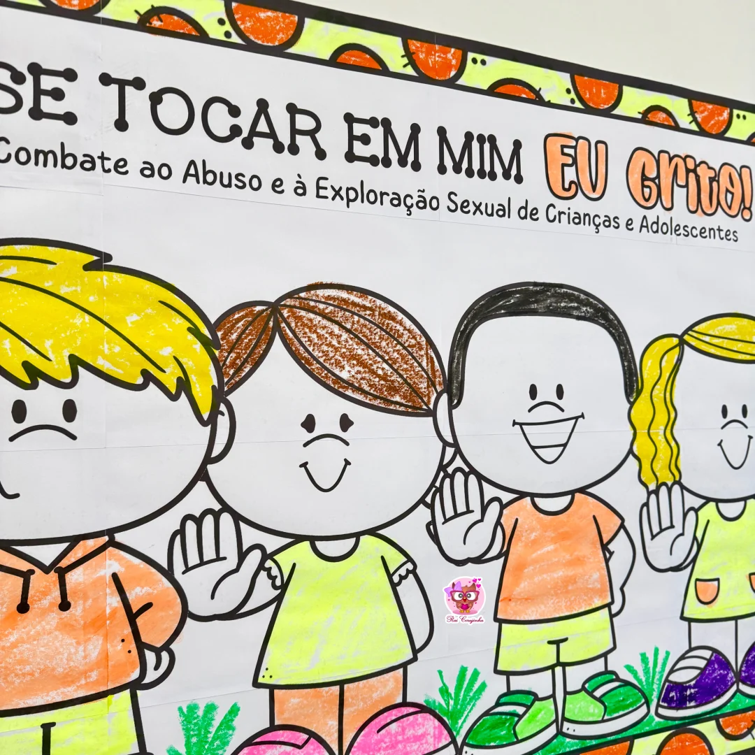 CARTAZ MAIO LARANJA