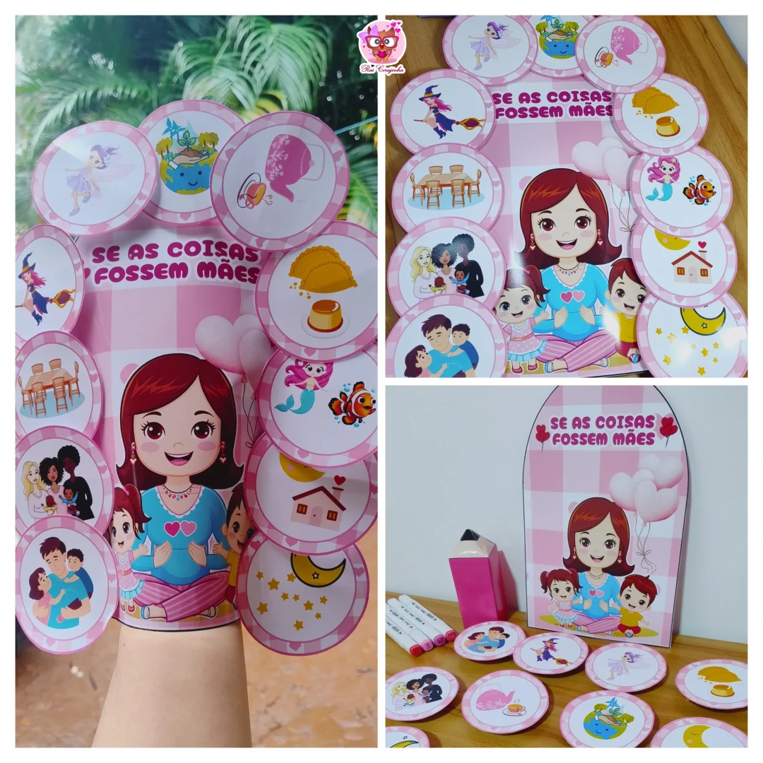 LUVA SE AS COISAS FOSSEM MÃES