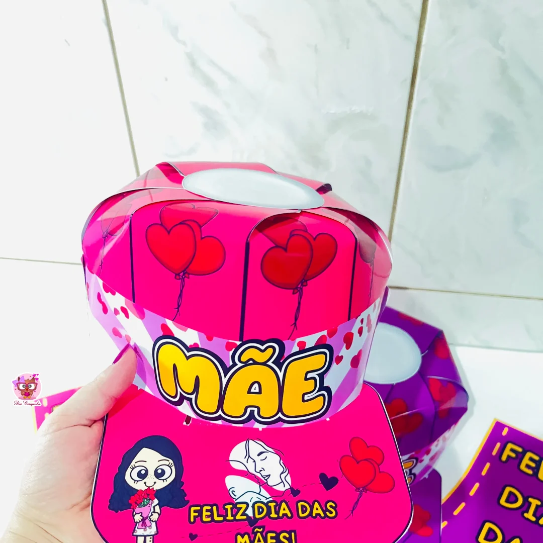 BONÉ E AVENTAL DIA DAS MÃES