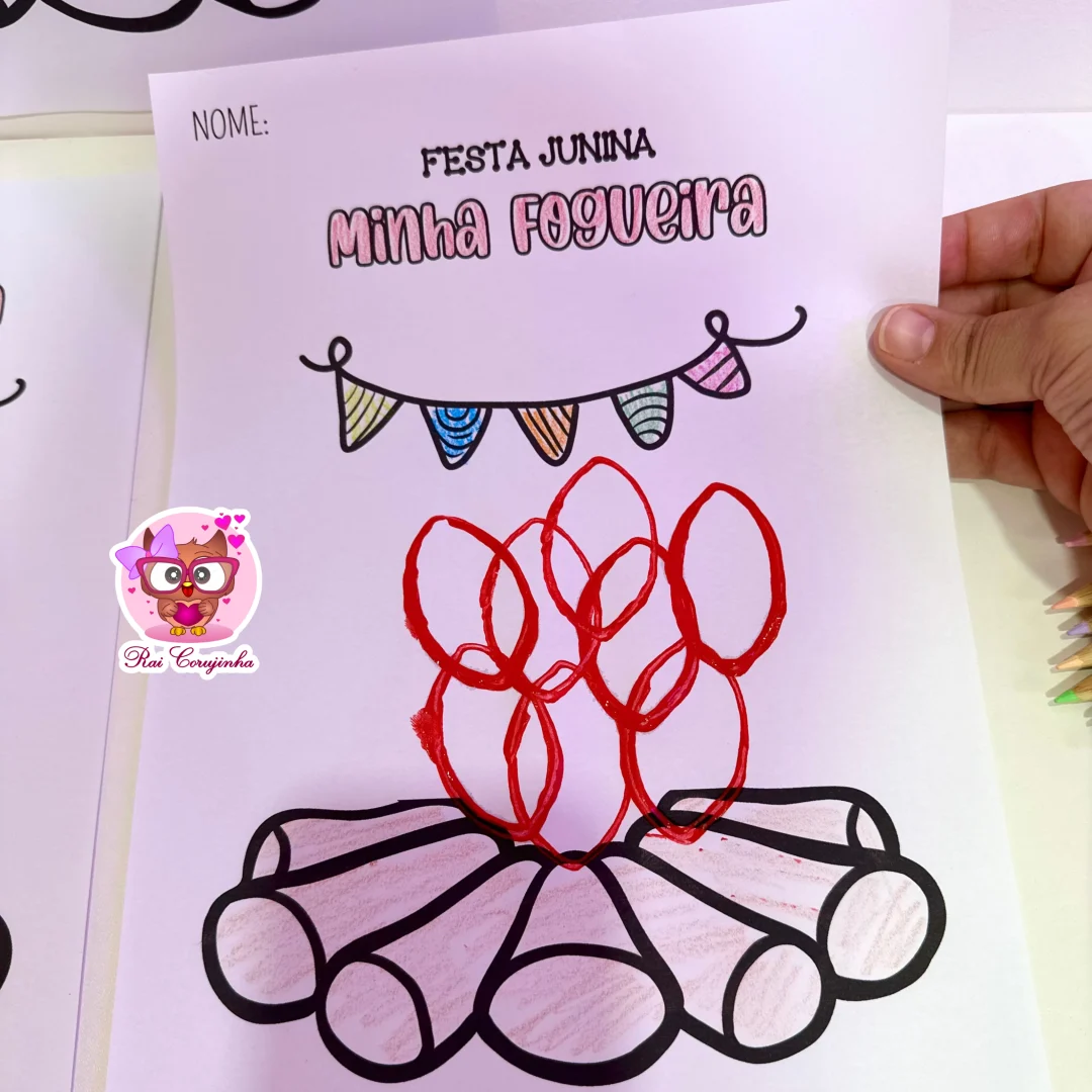 ATIVIDADE FOGUEIRA FESTA JUNINA
