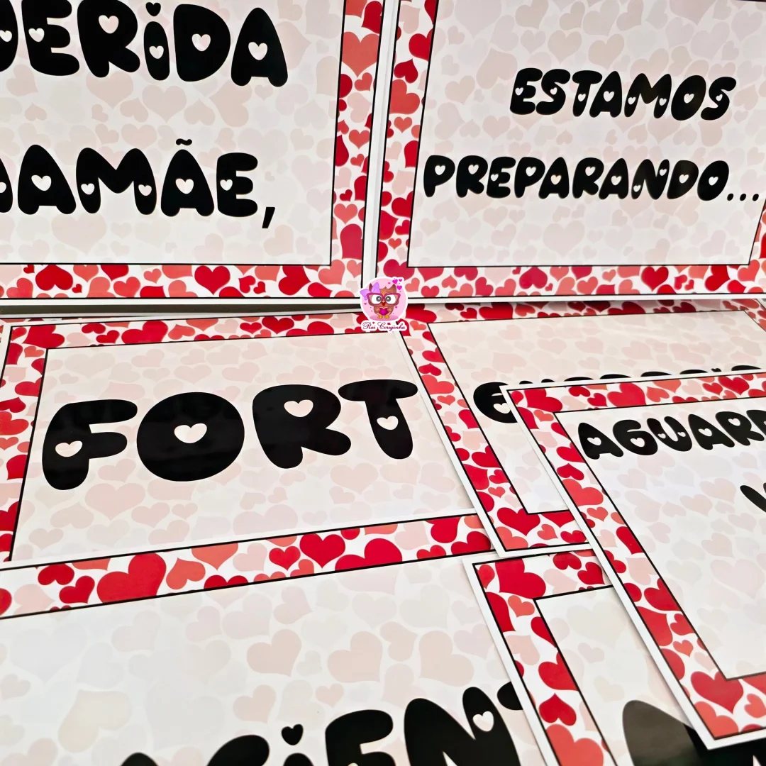 PLAQUINHAS DIA DAS MÃES