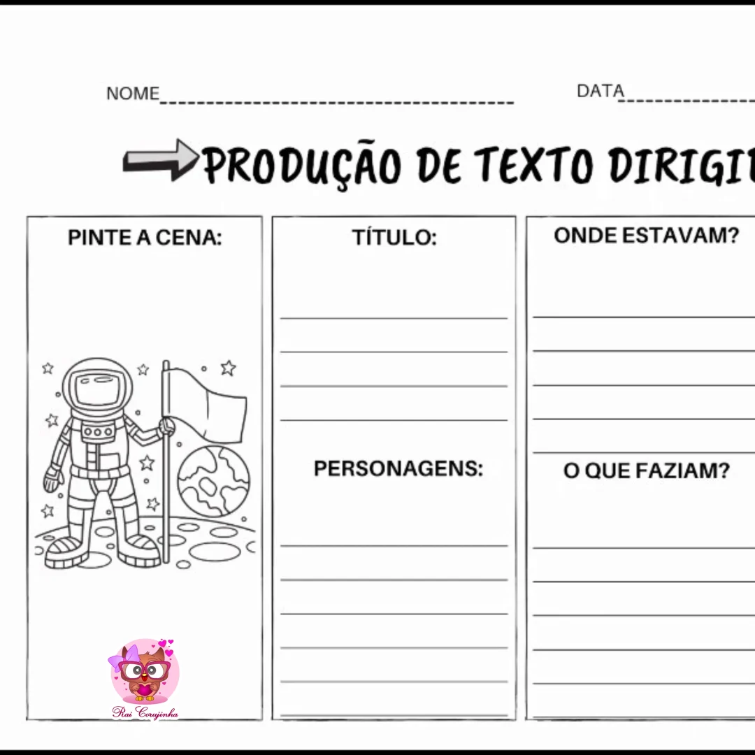 PRODUÇÃO DE TEXTO DIRIGIDA