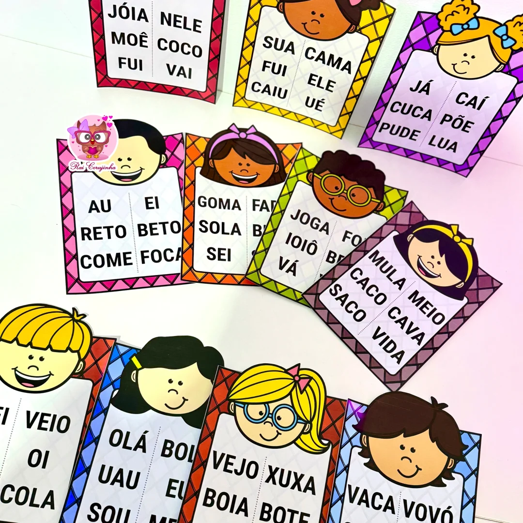 FICHAS AMIGOS DA LEITURA