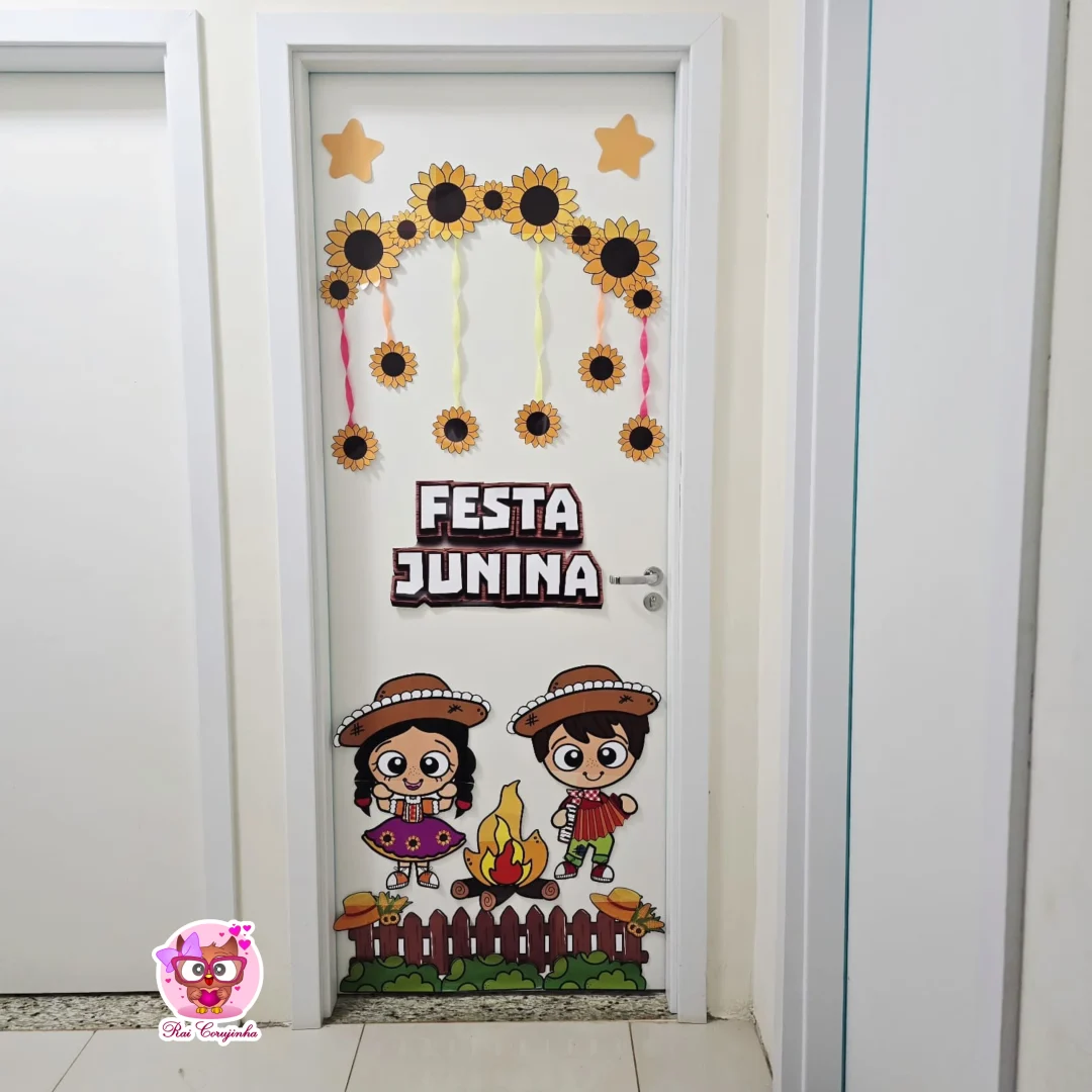 PAINEL DE PORTA JUNINO