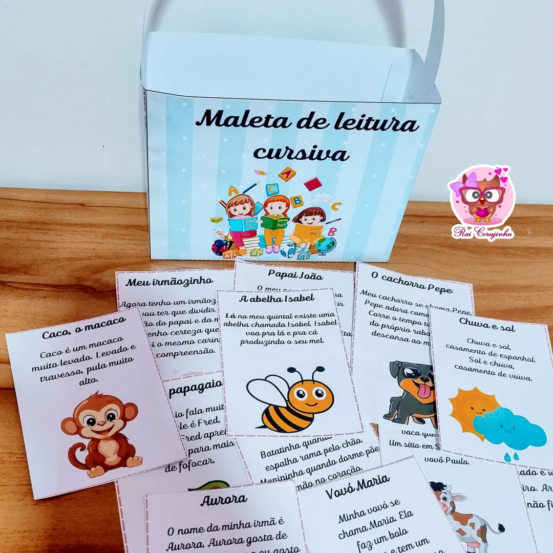 MALETA DE LEITURA CURSIVA