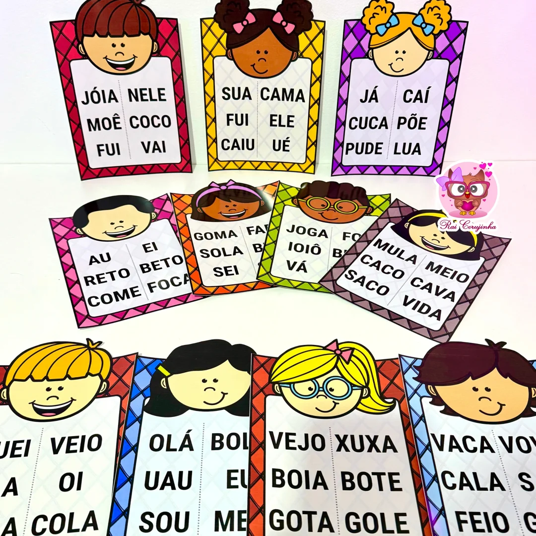 FICHAS AMIGOS DA LEITURA