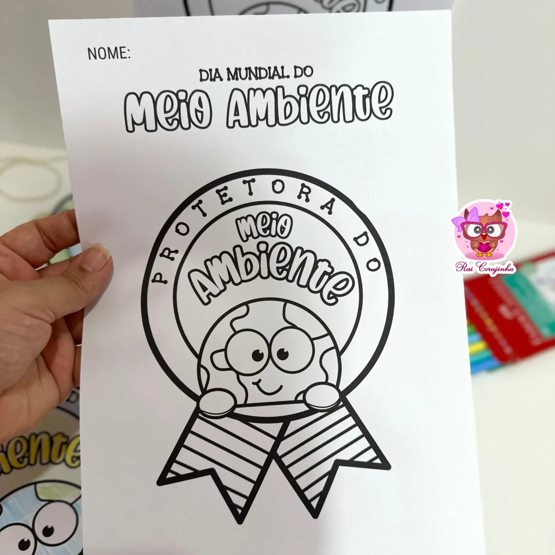 PLAQUINHA MEIO AMBIENTE