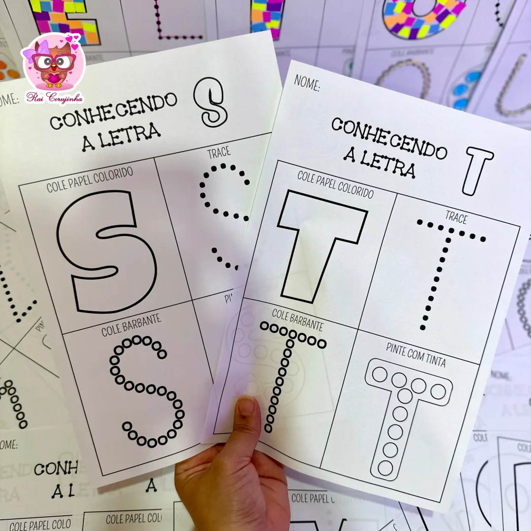APOSTILA CONHECENDO A LETRA