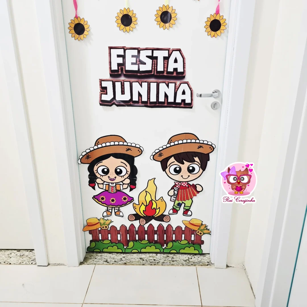 PAINEL DE PORTA JUNINO