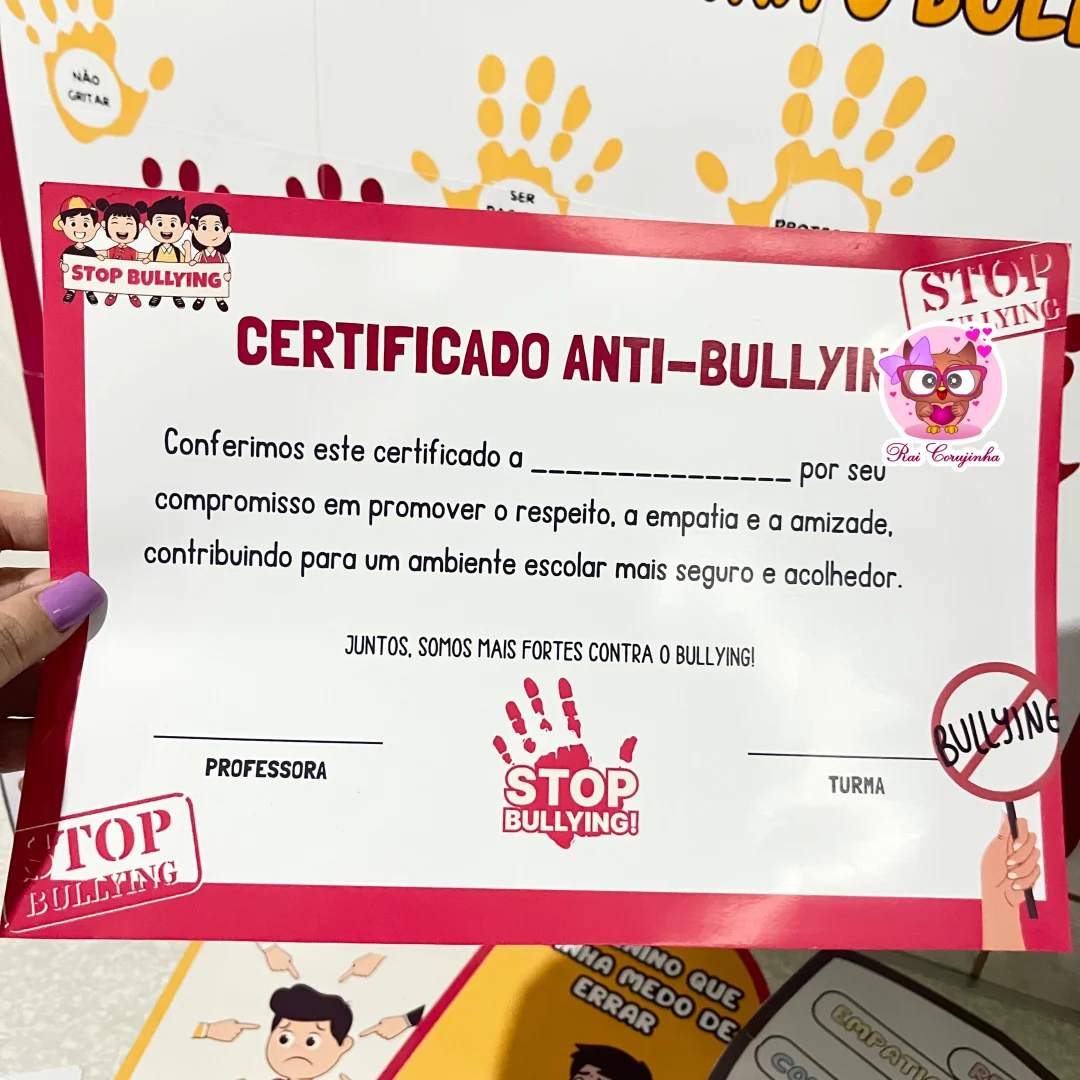 PROJETO "DIGA NÃO AO BULLYING!