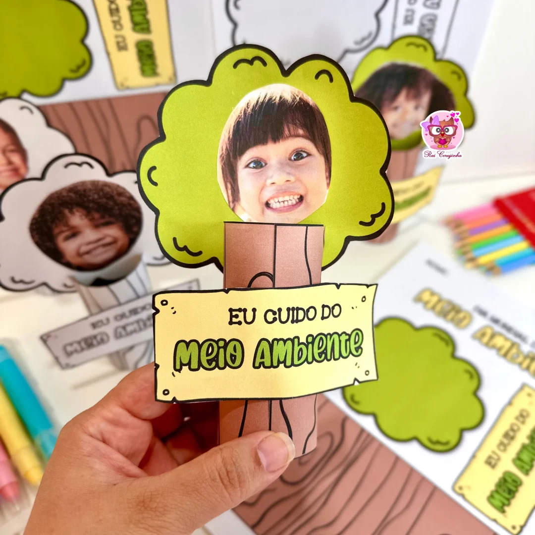 ÁRVORE 3D MEIO AMBIENTE
