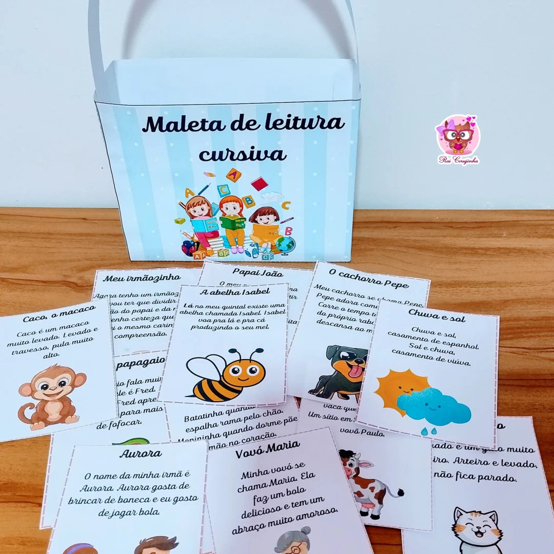 MALETA DE LEITURA CURSIVA