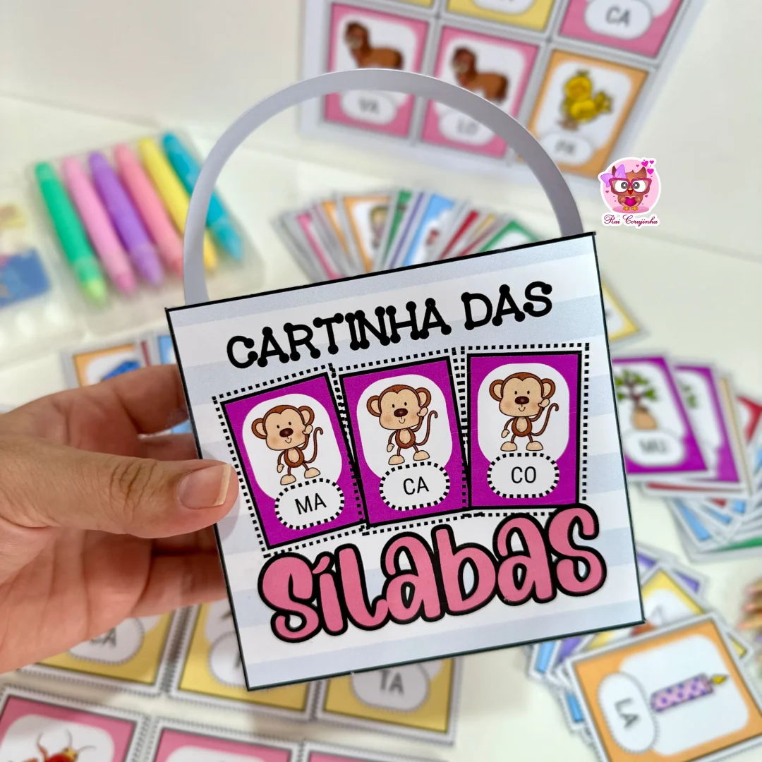 CARTINHAS DAS SÍLABAS SIMPLES