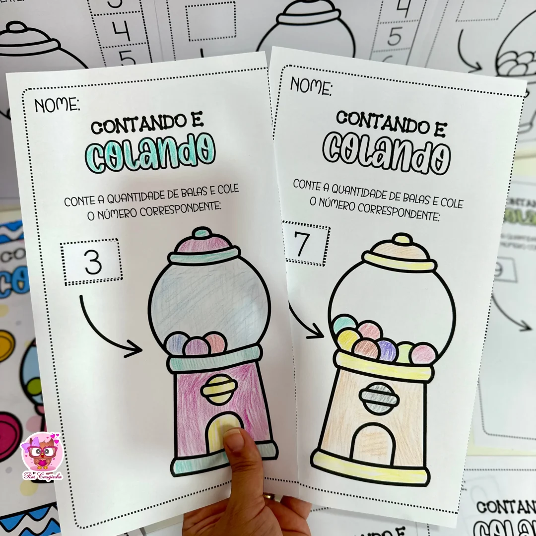 APOSTILA CONTANDO E COLANDO - BALAS
