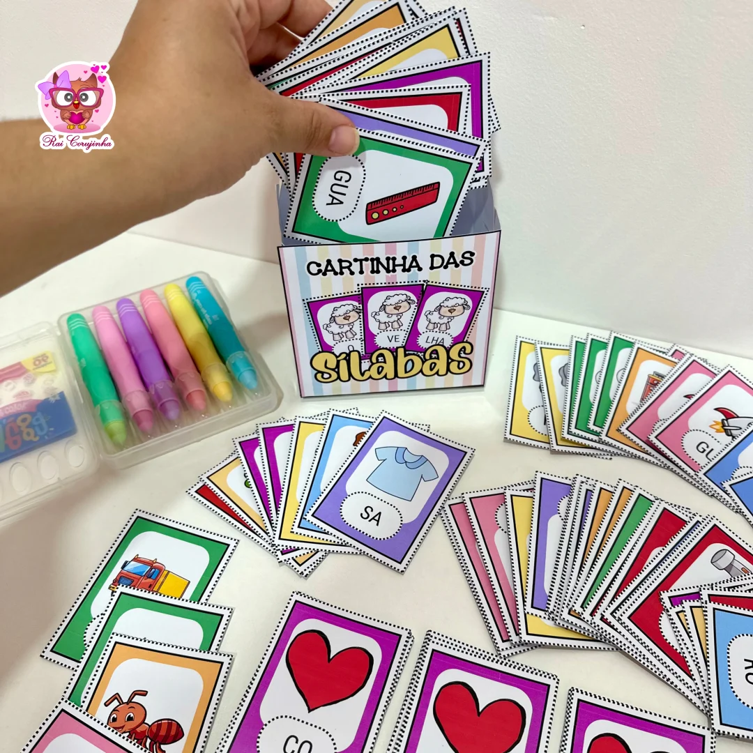 CARTINHAS DAS SÍLABAS COMPLEXAS