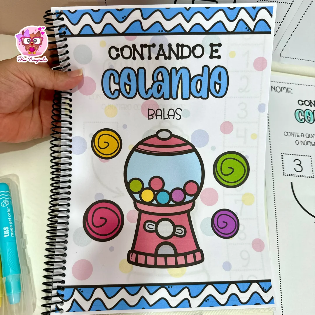 APOSTILA CONTANDO E COLANDO - BALAS