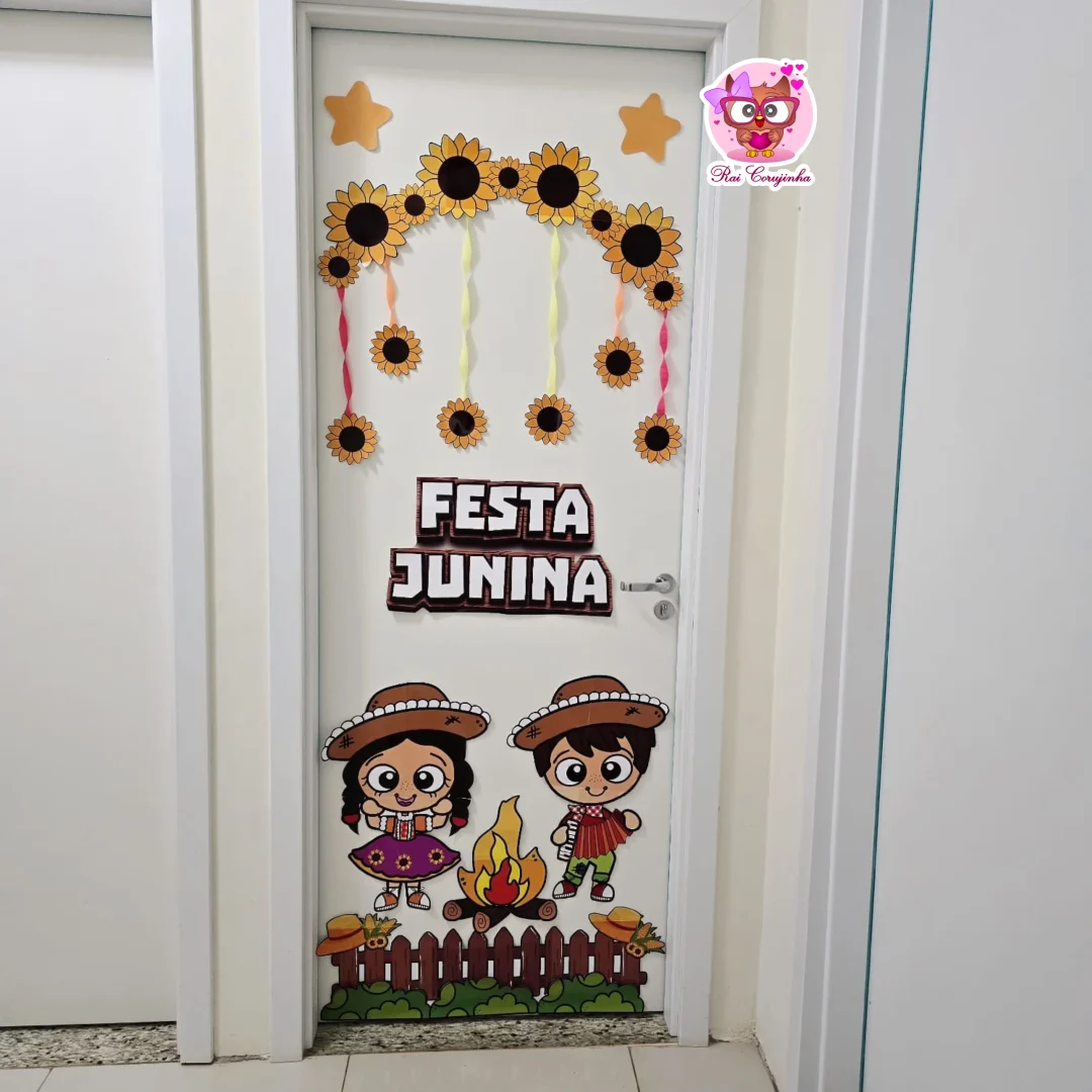 PAINEL DE PORTA JUNINO