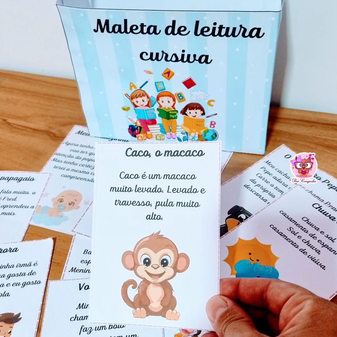 MALETA DE LEITURA CURSIVA