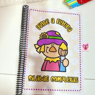 APOSTILA PINTE A FIGURA - SÍLABAS COMPLEXAS