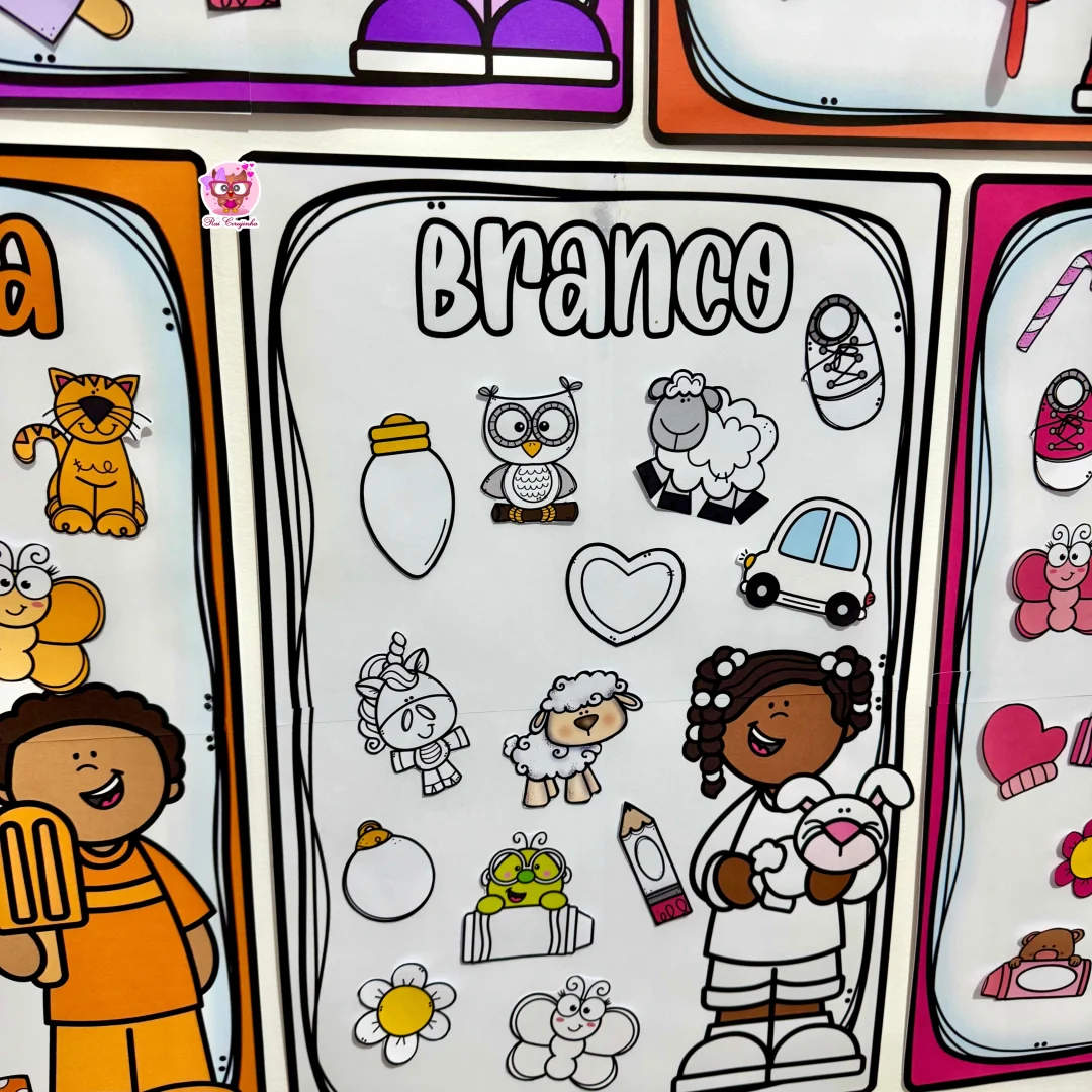 CARTAZES DAS CORES