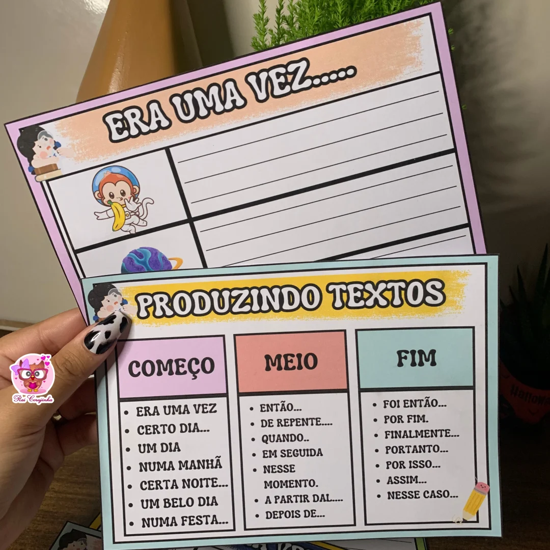 FICHAS DE PRODUÇÃO DE TEXTO