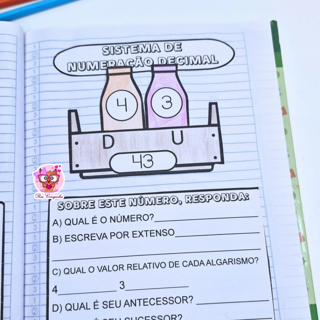 CAIXINHA SISTEMA DE NUMERAÇÃO DECIMAL