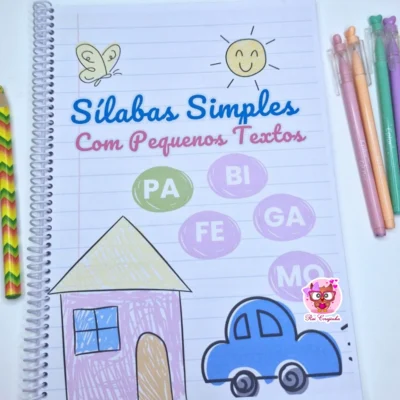 ATIVIDADES SILABAS SIMPLES COM PEQUENOS TEXTOS