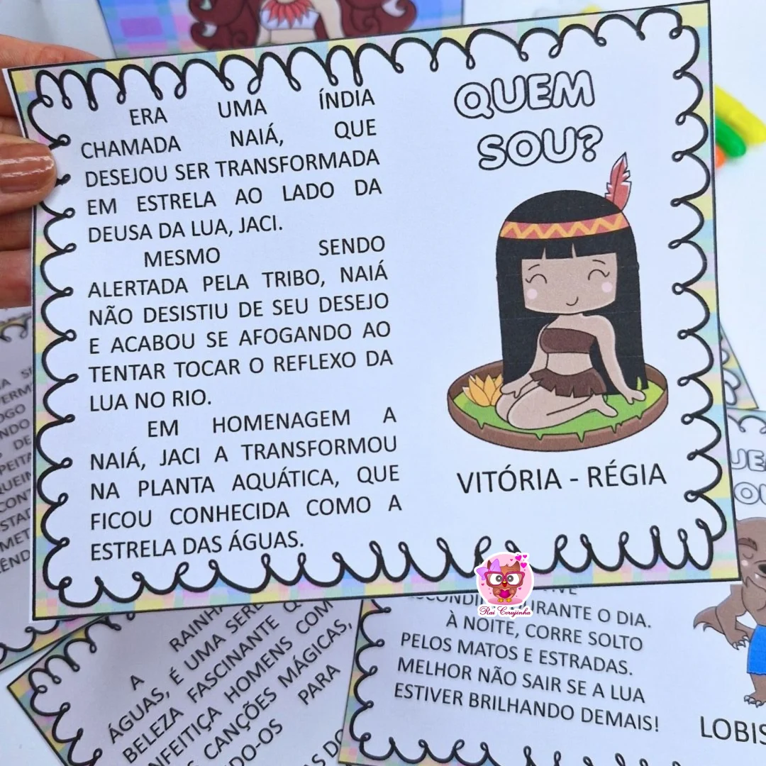 QUEM SOU EU? LENDAS