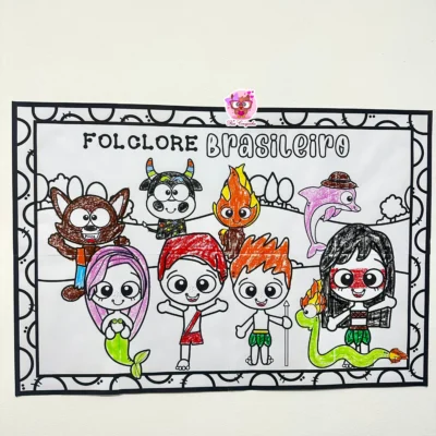 Rai Corujinha Recursos 30 PAINEL COLETIVO FOLCLORE