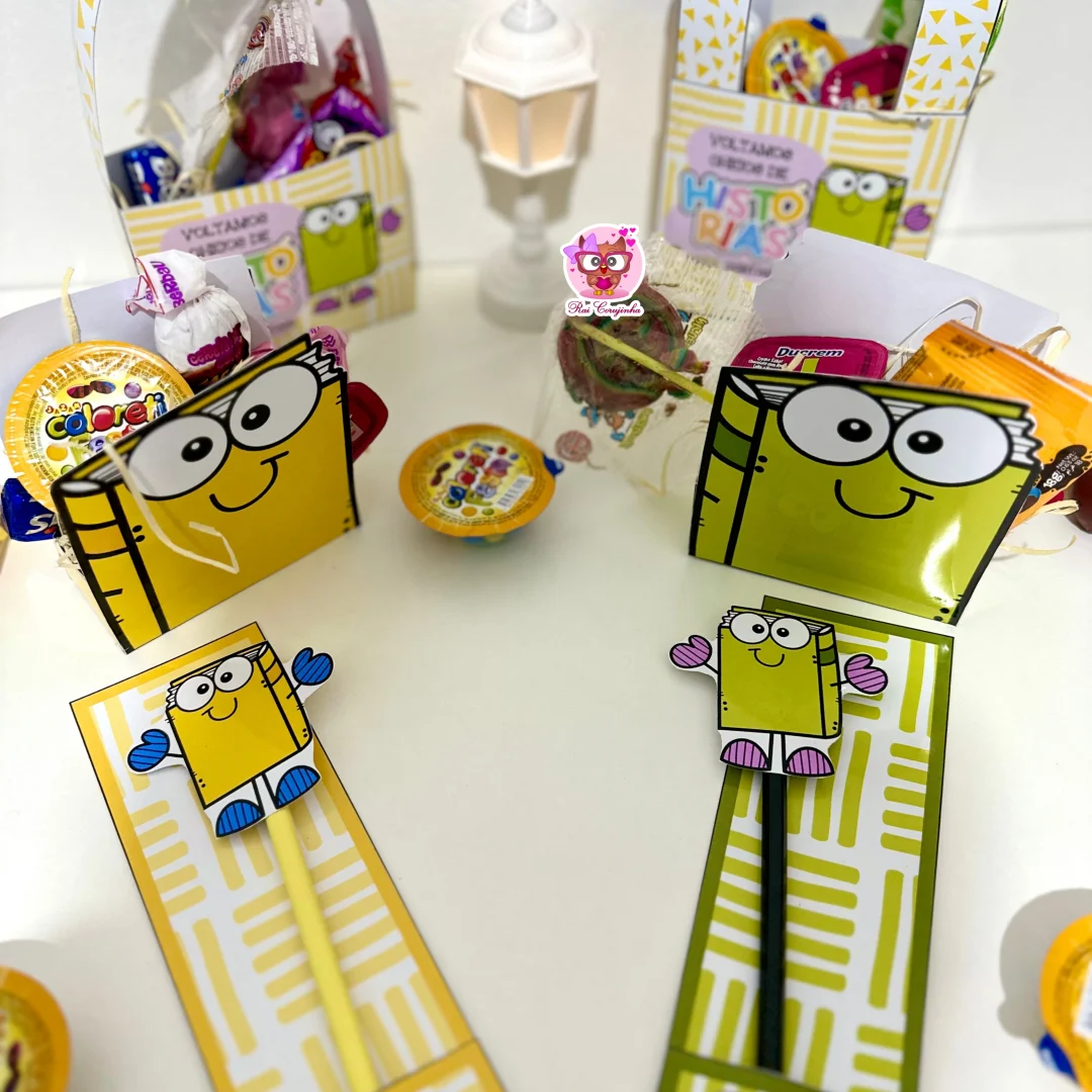 KIT LEMBRANCINHAS VOLTA ÀS AULAS