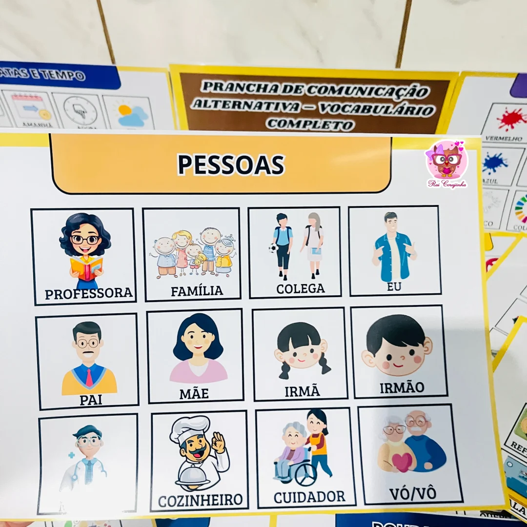 PRANCHA DE COMUNICAÇÃO ALTERNATIVA