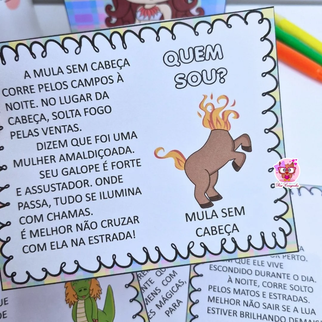 QUEM SOU EU? LENDAS