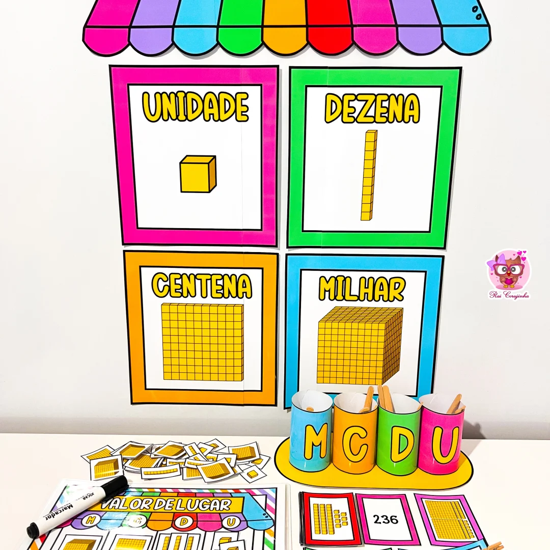 KIT RECURSOS MATERIAL DOURADO