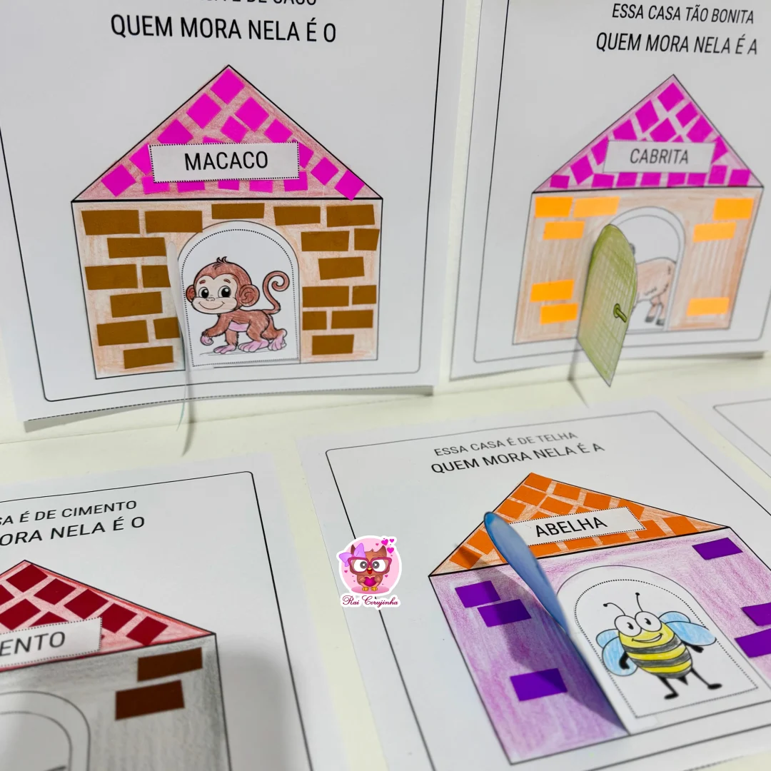 ATIVIDADES ARTES A CASA E O SEU DONO
