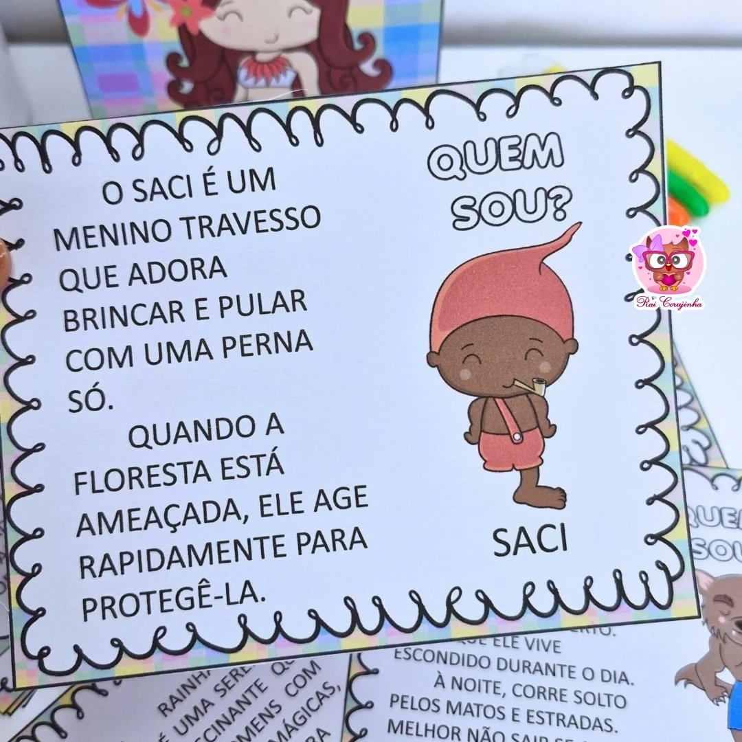 QUEM SOU EU? LENDAS